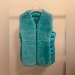 ADD Down Fur Vest - Girls